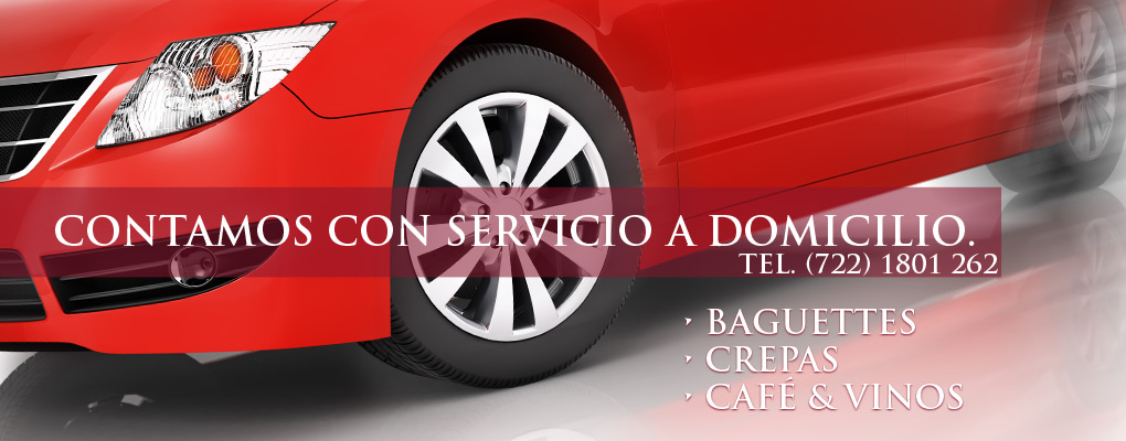 Entregamos a domicilio